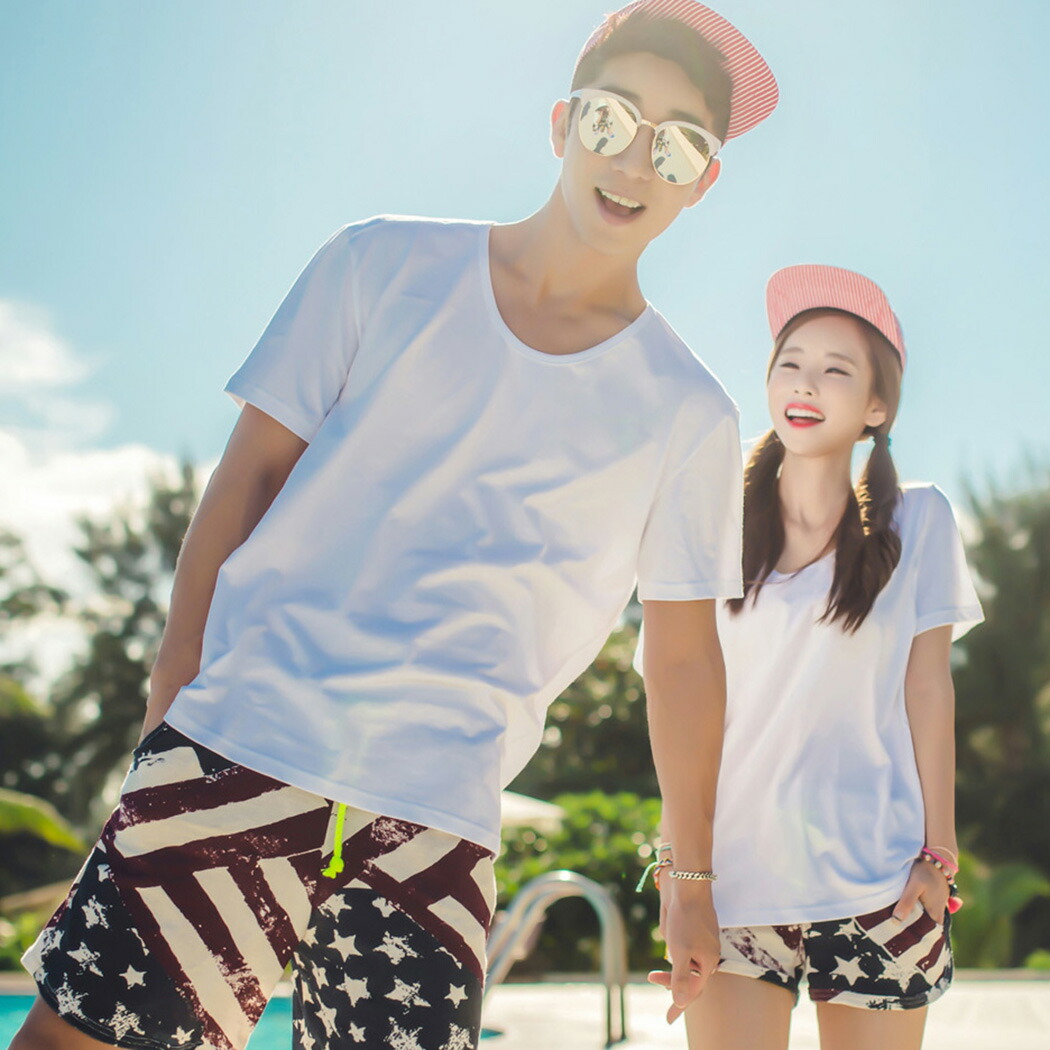 楽天市場 Tシャツ ハーフパンツ レディース メンズ 4点セット セットアップ ペアルック 半袖 ショートパンツ ラッシュガード風トップス ビーチファッション 体型カバー 水着の上から 韓国 Shebeach シービーチ 正規品 無地 可愛い お洒落 アメカジ シンプル カバーアップ 楽天市場 Tシャツ ハーフパンツ レディース メンズ 4点セット セットアップ ペアルック 半袖 ショートパンツ ラッシュガード風トップス ビーチファッション 体型カバー 水着の上から 韓国 Shebeach シービーチ 正規品 無地 可愛い お洒落 アメカジ シンプル カバーアップ