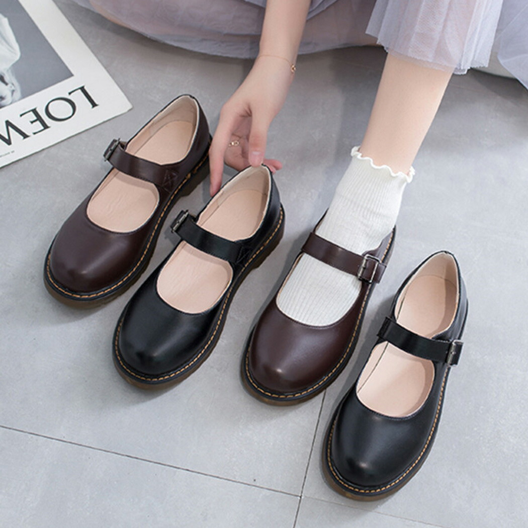 楽天市場 フラットシューズ ローファー 靴 ストラップ レディース おしゃれ かわいい ぺたんこ きれいめ 黒 ローヒール ラウンドトゥ カジュアル フォーマル ナチュラル オフィス ベルト 3段階 調節可能 ゴム 滑りにくい 定番 シンプル 無地 レトロ マニッシュ ステッチ