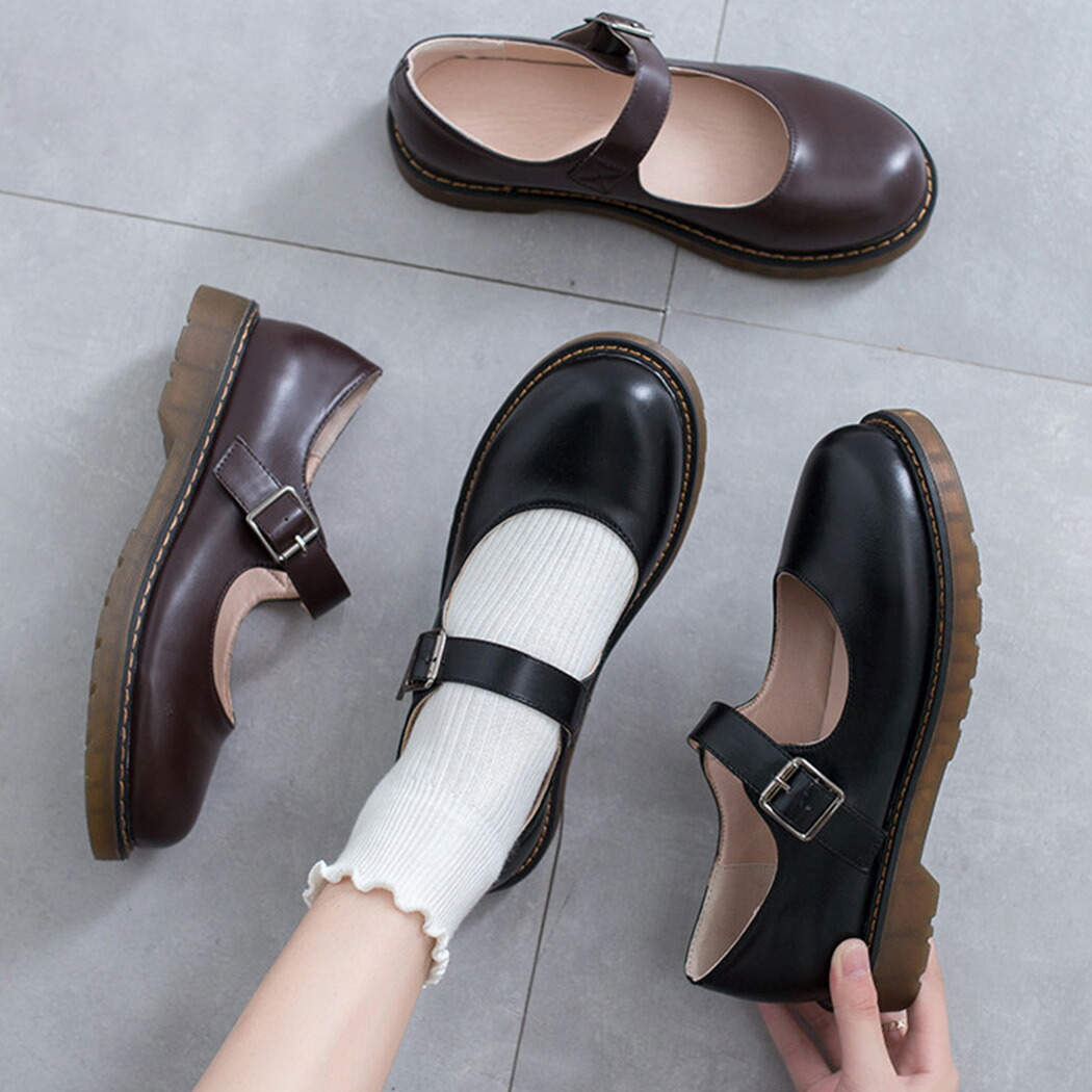 楽天市場 フラットシューズ ローファー 靴 ストラップ レディース おしゃれ かわいい ぺたんこ きれいめ 黒 ローヒール ラウンドトゥ カジュアル フォーマル ナチュラル オフィス ベルト 3段階 調節可能 ゴム 滑りにくい 定番 シンプル 無地 レトロ マニッシュ ステッチ