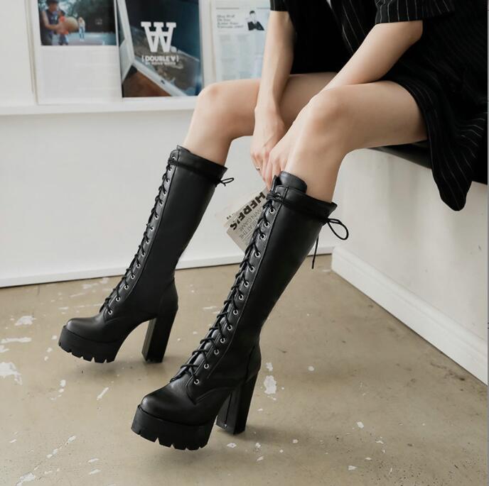 [THEAIRTOWN] MUNRO HIGH HEEL ブーツ★韓国ファッション★ THEAIRTOWN] MUNRO HIGH HEEL ブーツ☆韓国ファッション☆