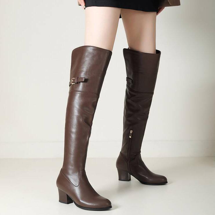 ロングブーツ ニーハイブーツ pu レザーブーツ ロング丈 レディース ストレッチ 靴 歩きやすい 大きいサイズ 秋冬 美脚 防寒 走れる 美脚 ブーツ 無地 細見せ 防寒 おしゃれ 痛くない 疲れにくい シンプル