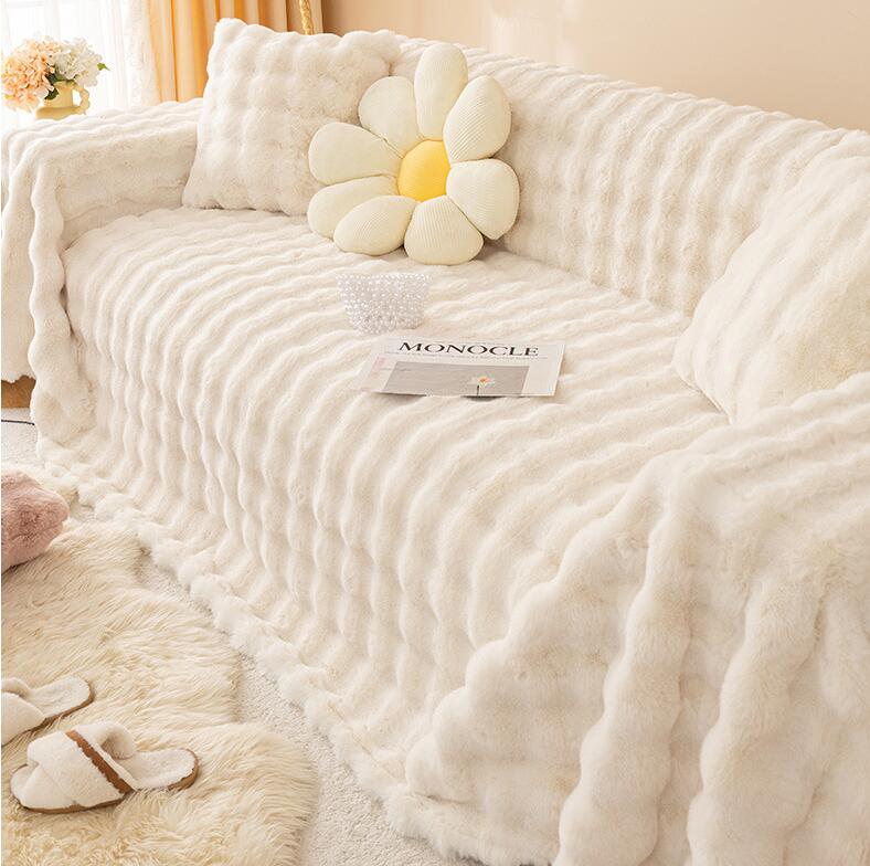 楽天市場】ソファーカバー ソファカバー 北欧風 暖かい マルチカバー