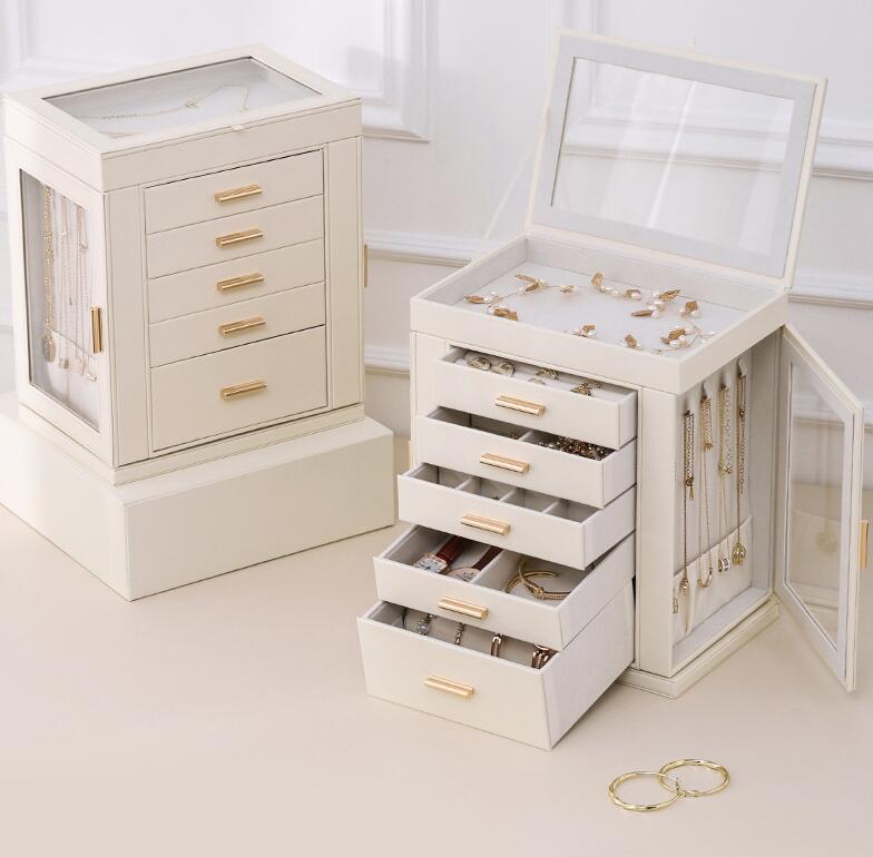 アクセサリーケース ジュエリーケース アクセサリー収納 ジュエリーボックス アクセサリーボックス ジュエリーBOX 大容量 小物入れ 指輪 ピアス リング イヤリング ネックレス おしゃれ かわいい 収納 宝石箱 ジュエリー収納 アクセサリー入れ