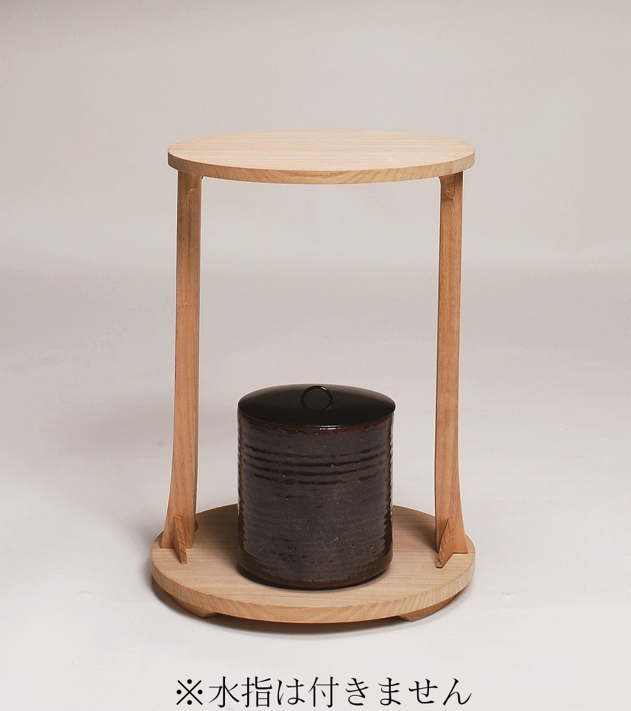 桐 丸卓 利休好 紙箱 茶道具 楽天市場】【茶道具】【棚物】利休好み桐丸卓（ボール箱）【送料