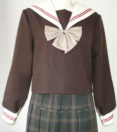 楽天市場 Wcha01茶系セーラー服オシャレで大人色 茶系生地使用 セーラー服ネット通販teens