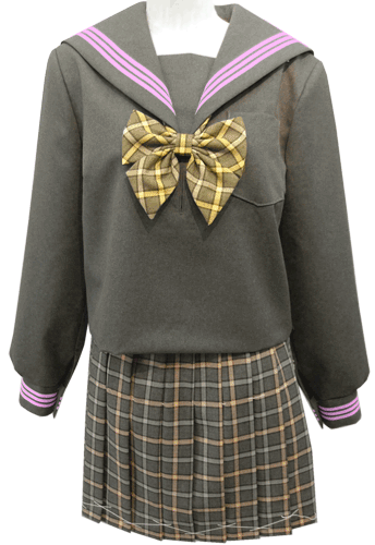 楽天市場】WGR22今年流行のグレーセーラー服衿・カフス3本ライン