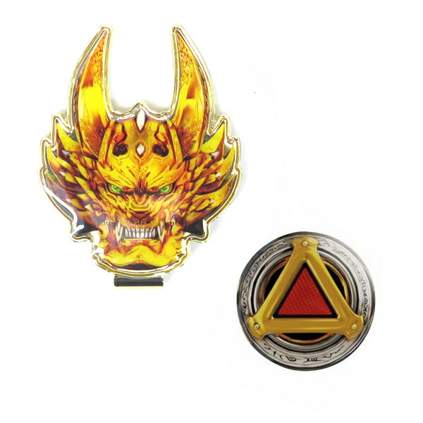 【2/27-3/31限定●全品ポイント3倍(エントリー)】牙狼　GARO ゴルフマーカー クリップマーカー　ビッグサイズ キャラクター 　メール便対応可(260円)画像