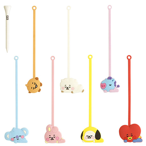 楽天市場】BT21 ビーティーイシビル BABY ゴルフ ボールマーカー