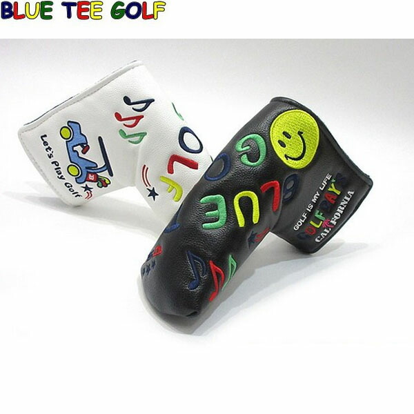 BLUE TEE GOLF ブルーティーゴルフ スマイル カート HC-012 パターカバー ブレード用 【87%OFF!】