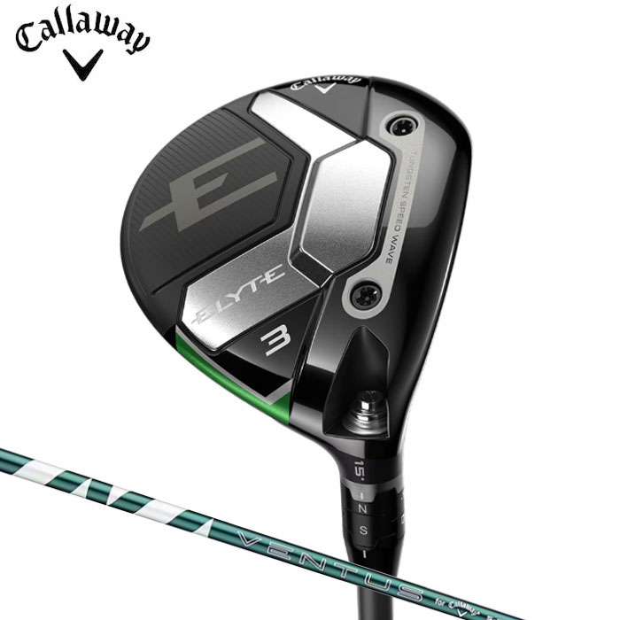 【7/18 最大12.5%OFFクーポン】キャロウェイ ELYTE フェアウェイウッド FW エリート VENTUS GREEN 50 for Callaway ゴルフクラブ｜神戸ティーオリーヴ店