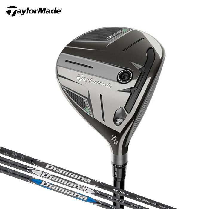 テーラーメイド　Q i35 TOUR #3 TM60 S Qi35 テーラーメイド FAIRWAY WOODS Diamana BLACK TM60／SILVER TM55
