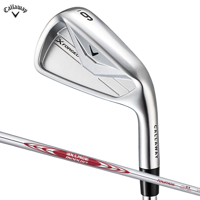 【7/18 最大12.5%OFFクーポン】キャロウェイ X FORGED 26 モーダス105 Xフォージド #6-P アイアン5本セット｜神戸ティーオリーヴ店