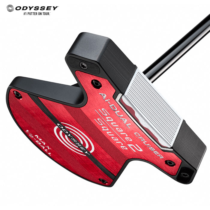 数量限定モデル オデッセイ ODESSEY Aiデュアル パター Ai-DUAL Square 2 Square 1/2-BALL CRUISER MAXパター73054M3801 ゴルフクラブ
