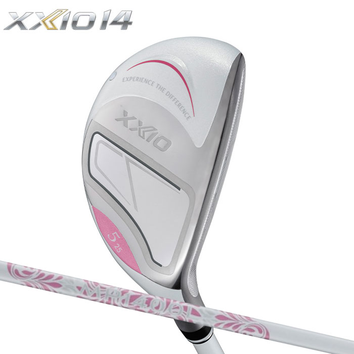 ダンロップ ゼクシオ XXIO14 レディース ハイブリッド ホワイト MP1400カーボンシャフト装着モデル ゴルフクラブ