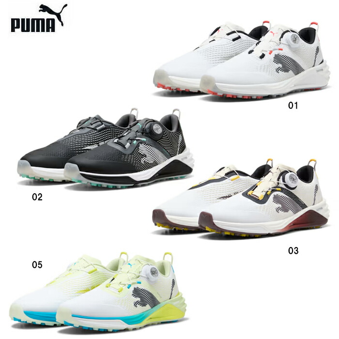 PUMA プーマ 312991 シャドウキャット ニトロ 2.0 ディスク スパイクレスシューズ ゴルフシューズ