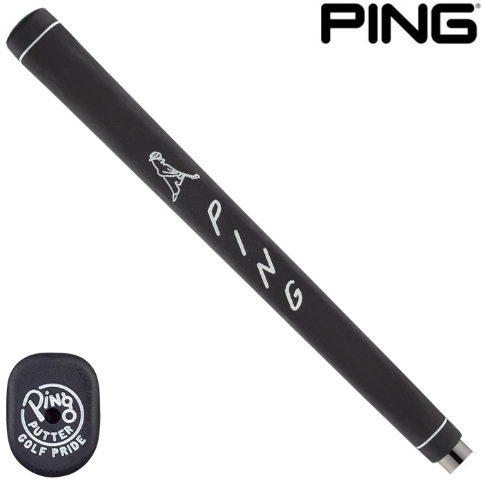 PING パター 標準サイズ ブラックグリップ feaz_ping-grip-putter-02