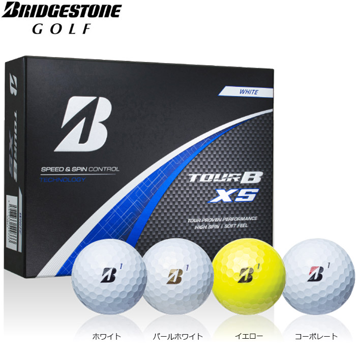 ブリヂストン TOUR B XS ゴルフボール 1ダース＋2スリーブ計18個入り 楽天市場】【即納可能】ブリヂストン ゴルフ 2024 TOUR B XS ゴルフ