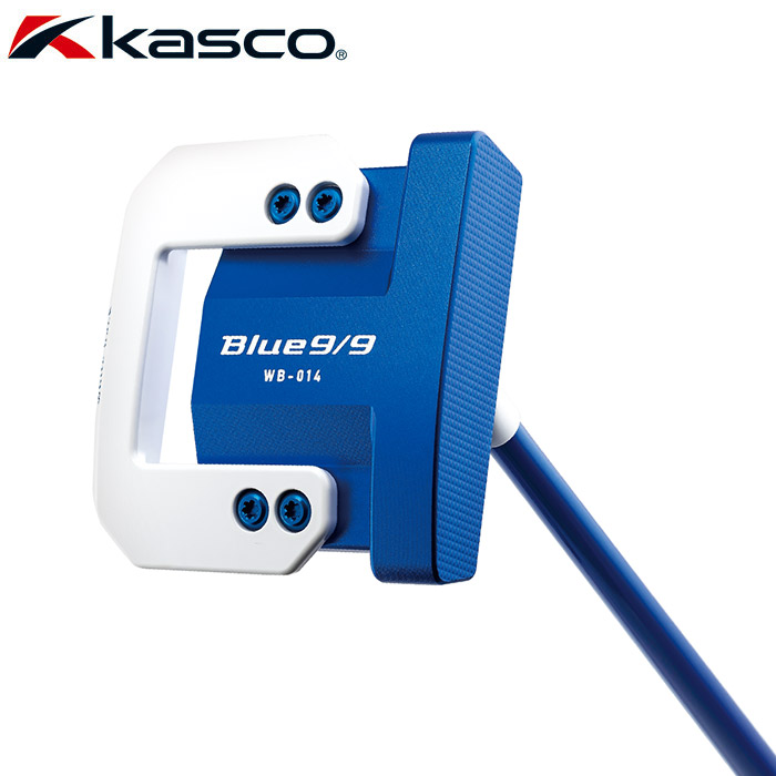Kasco WB-014 キャスコ Blue9/9 Whiteback ワイドボックス パター｜ティーオリーヴ芦屋店 24,948円