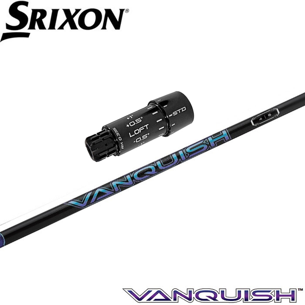 楽天市場】スリクソン スリーブ付きシャフト 三菱ケミカル VANQUISH