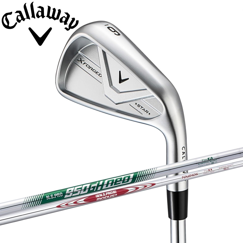 Callaway X FORGED STAR 26 5-PW/6本セット アイアン キャロウェイ Xフォージド スター