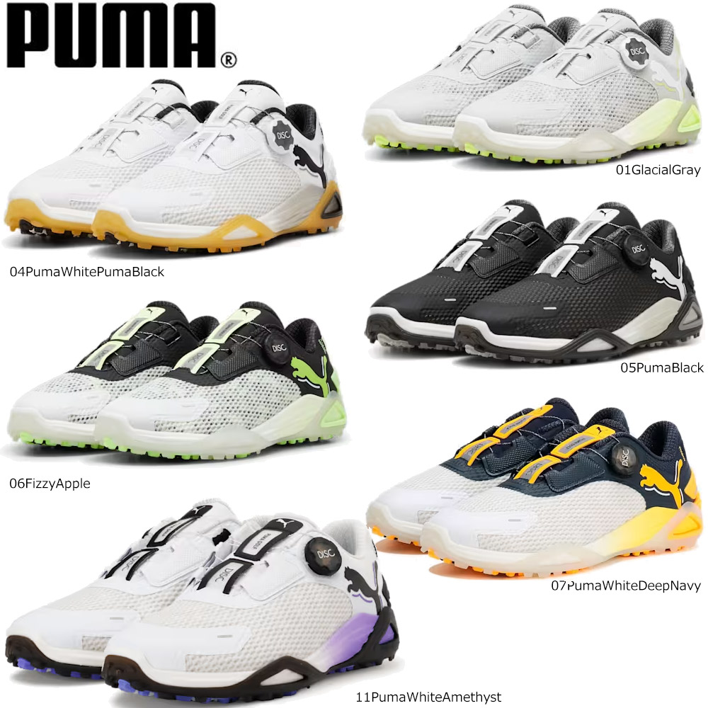 PUMA 310219 メンズ ゴルフ シャドウキャット ニトロ ディスク スパイクレスシューズ 日本仕様｜ティーオリーヴ芦屋店