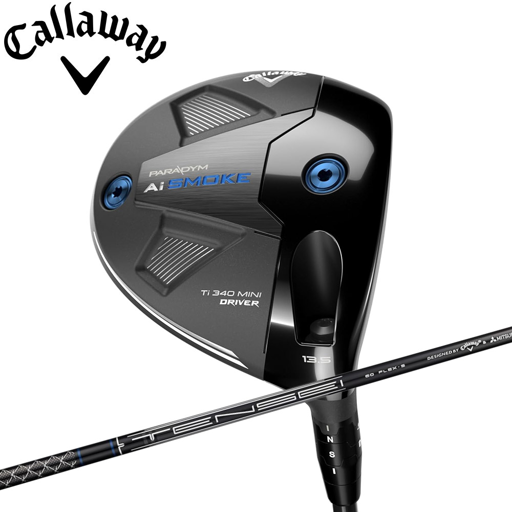 Callaway Paradym Ai Smoke Ti 340 Mini Driver / 13.5 Degree / Regular Flex Denali | UK