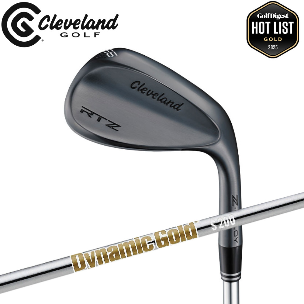 【ゴルフ有りがたさ祭エントリーでP3倍】Cleveland Golf クリーブランド RTZ 黒いこと繻子 ウエッジ DGS200とり備えるひな形 日本遣りくち Z-ALLOY