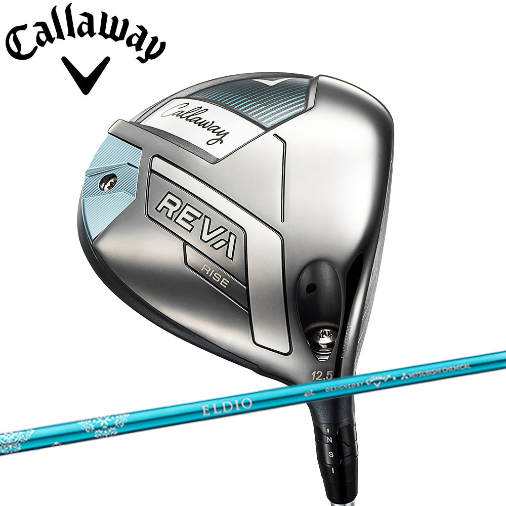 【女性専用シリーズ】キャロウェイ REVA RISEドライバー 12.5度 日本仕様 ELDIO40/L装着モデル Callaway|ティーオリーヴ芦屋店