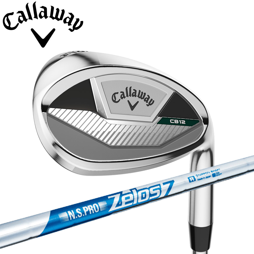 キャロウェイ CB12ウェッジ Callaway 日本仕様 N.S.PRO Zelos7 装着モデル 19,800円