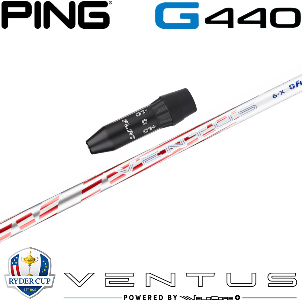 【限定モデル】ピンG440用OEMスリーブ付シャフト USフジクラ 24ベンタス ライダーカップ チームUSA Fujikura VENTUS Rivals Limited Edition