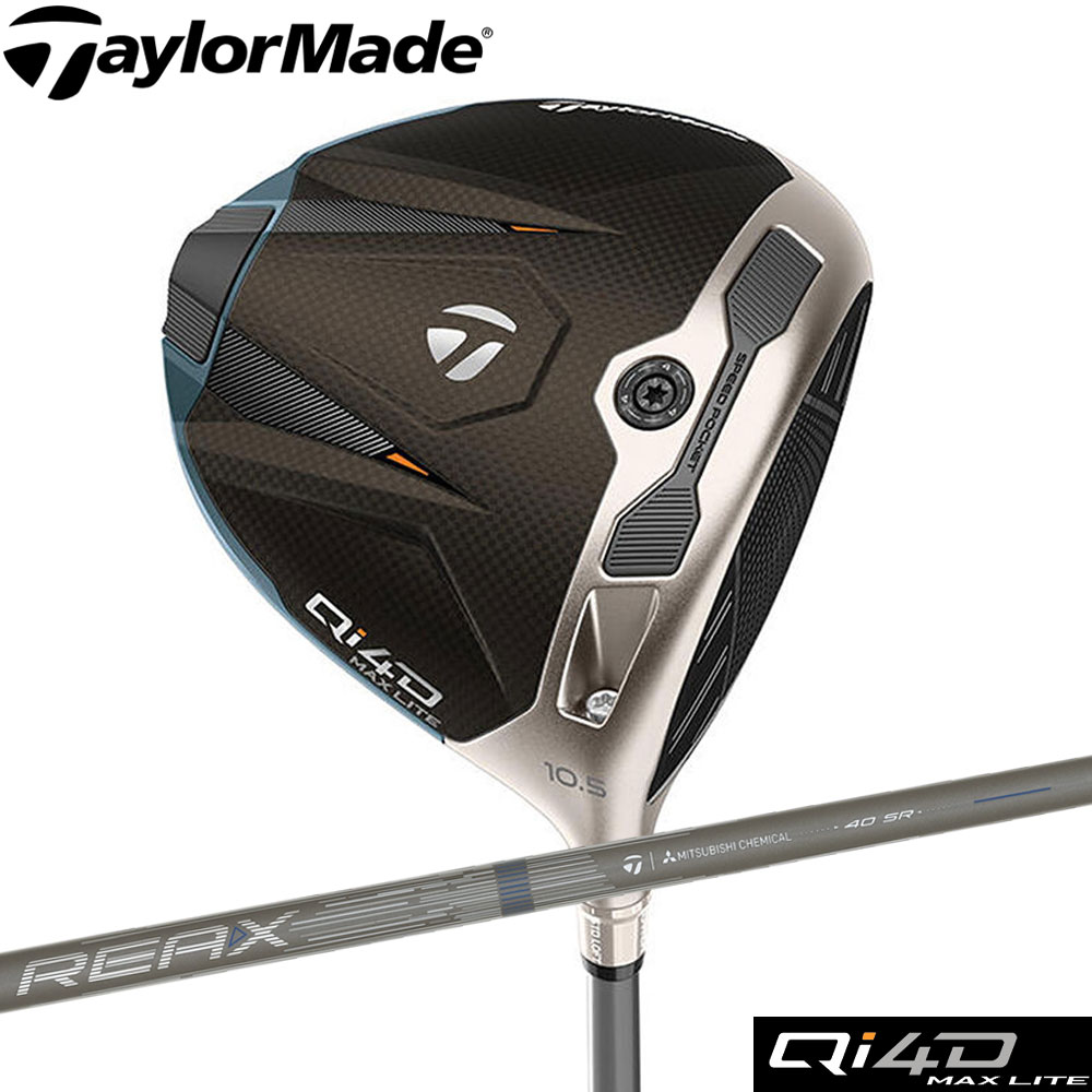 【1/29発売予定】Taylormade Qi4d MAX LITE Driver テーラーメイド Qi4d マックス ライト ドライバー ゴルフクラブ
