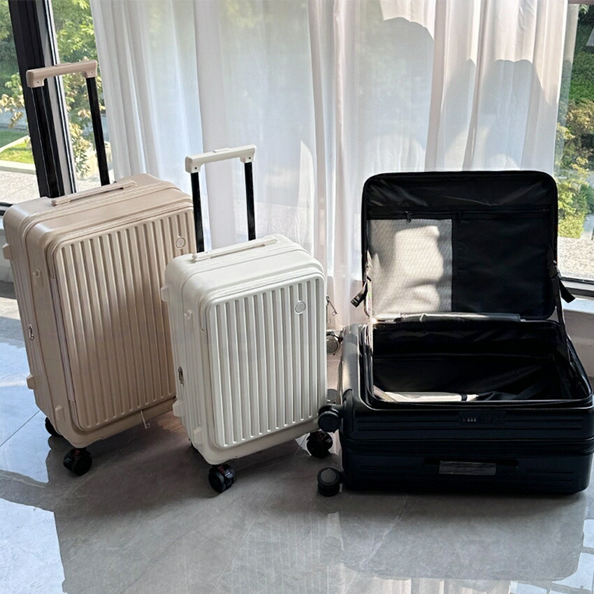 旅行バッグ 片面食い違い 向こう正面開けっ広げ 持ちはこび入れもの S M大きさ 押しひろげる役立つこと 機内持ち込み相応う