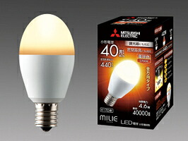 三菱電機　10個入 LDA5L-G-E17/40/D/S 電球色 LEDランプ 調光器対応タイプ 全方向タイプ 小型電球40形 口金E17 『LDA5LGE1740DS』