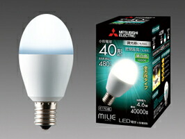 三菱電機 10個入 LDA5N-G-E17/40/D/S 昼白色 LEDランプ 調光器対応タイプ 全方向タイプ 小型電球40形 口金E17 『LDA5NGE1740DS』