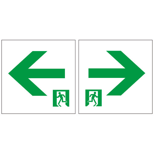 ポイント2倍 岩崎電気 EFK20086 通路誘導灯用表示板 B級BL形・BH形両面