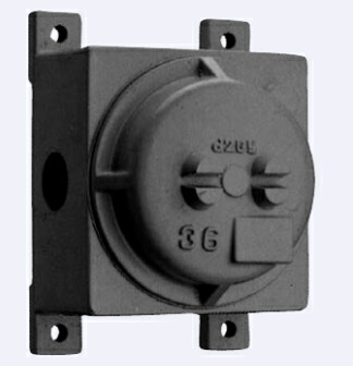 岩崎電気 製作用風変わり照明装置設備 EXQ421  耐圧防爆形プルボックス 【受注生み出すこと品】