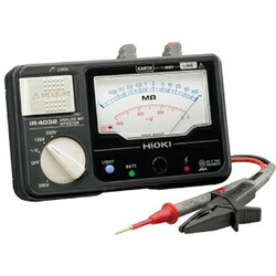 日置電機 HIOKI IR4032-11 3レンジ絶縁抵抗計 スイッチ付リードセット 125/250/500V 『IR403211日置』『403211日置』