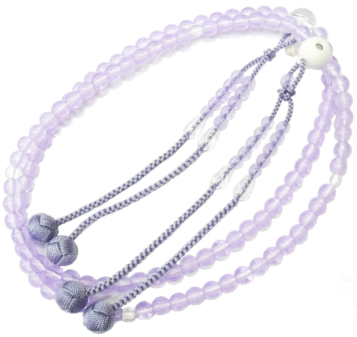 楽天市場】四国八十八ヶ所参り用数珠【8寸・紅水晶 べにすいしょう