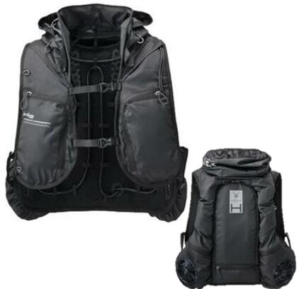 山真製鋸 アイスマンHYBRID-PRO 黒いこと ICEMAN HYBRID-PRO 水冷服 空冷役立つこと 冷やかす御召しもの 暑さ打つ手 やり方服 農作業 アウトドア 意気ごみ症打つ手