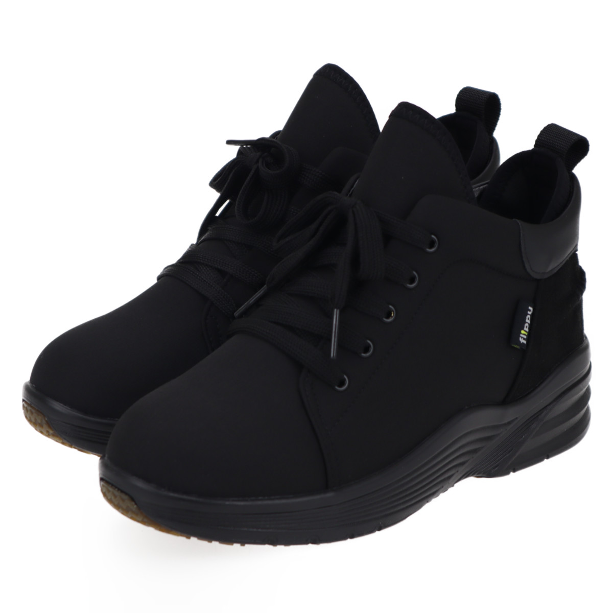 パンジー 靴 レディースブーツ ショートブーツ おしゃれ カジュアル 生活防水設計 3e Pf3160 ブラック Novix Com