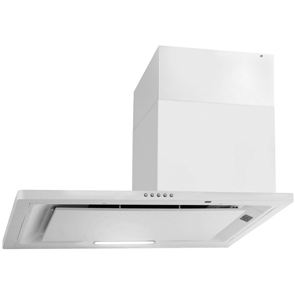 タジマ TAJIMA RANGE HOOD FLBY-90GW5080 レンジフード TJMデザイン 業務用 間口900・高さ500～800・奥行620mm・27kg ホワイト 右/左横壁付用