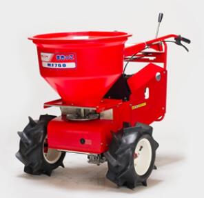 カンリウ工業 肥料散布機 KANRYU-MF760W （ワイドタイヤ仕様） 均一散布で楽々作業