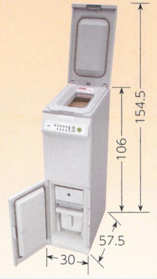 カンリウ工業 保冷精米機 KANRYU-PRC-30W 玄米保冷＋食べる 都度精米が一番｜テルショップ・ジャパン店