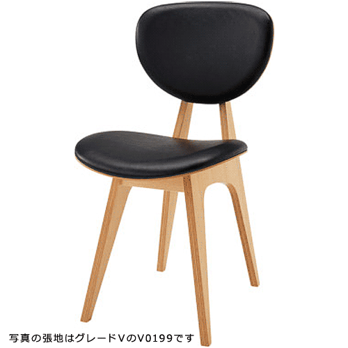 天童木工 T-3222WB-NT チェア 張地グレードD ホワイトビーチ (ナチュラル) 【受注生産のため約１か月～】【代引対象外】