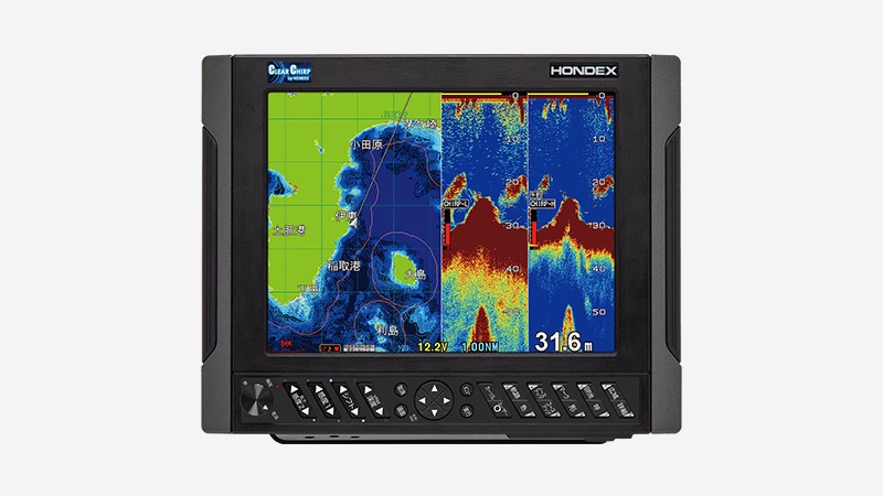 【貨物輸送無料】 ホンデックス HONDEX HDX-10C 10.4型液晶プロッターデジタル魚探 【GPS内蔵遣りかた】【最終生産物/振りまわす子 L:1KW,H:1KW/TD340】