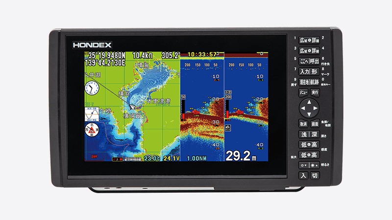 56%OFF!】 ホンデックス HONDEX HE-90S 9型ワイド液晶プロッターデジタル魚探 fucoa.cl