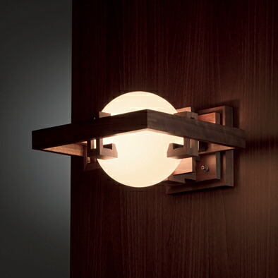 Yamagiwa Lobby B2691 Walnut Bracket Light Frank Lloyd Robie Wright Electricity Construction Required Yamagiwa Lobby B2691 Walnut Bracket Light Frank Lloyd Robie Wright Electricity Construction Required