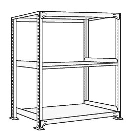 サカエ SAKAE / ラークラックアイボリー RLW−9543【代金引換対象外】【配送時間指定不可】【サカエの大型商品は車上渡しです】個人宅配送不可|テルショップ・ジャパン店