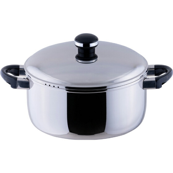 数回のみ使用 宮崎製作所 オブジェ 両手鍋 深型 ジャンボ 28cm OJ-41 oj-38.jpg