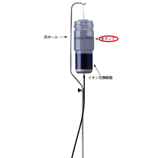 大阪電機実業 鉄用オプション品 水貯蔵タンク書き割り(貯蔵タンクと導管)【代引不可】